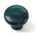 thumbnail image 1 of Laurey 34646 1.25 in. Plastic Knob - Hunter Green, 1 of 1