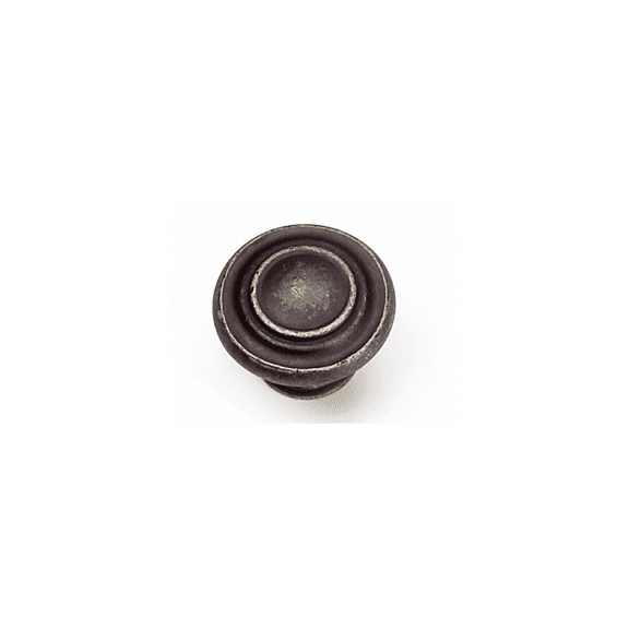 Laurey Windsor Round 1-3/8 In. Weathered Antique Bronze Cabinet Knob 51878