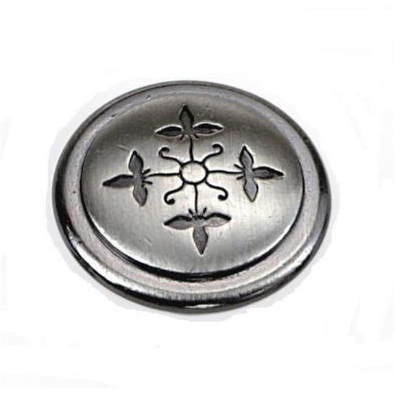 Laurey 53017 1.25 in. Cimarron Knob - Satin Nickel