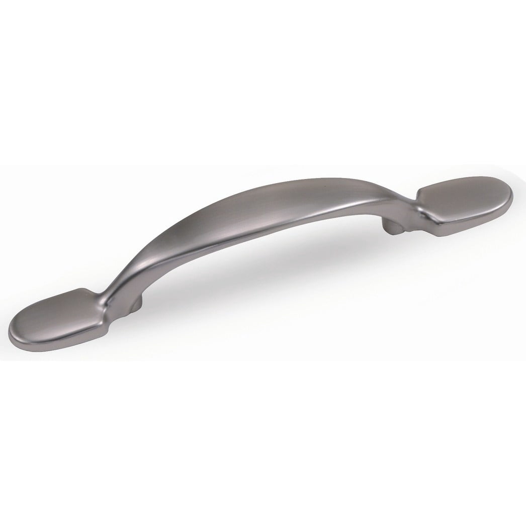 Laurey Georgetown 3-Inch Cabinet Pull - Satin Chrome Finish, Traditional Style, Includes Screws