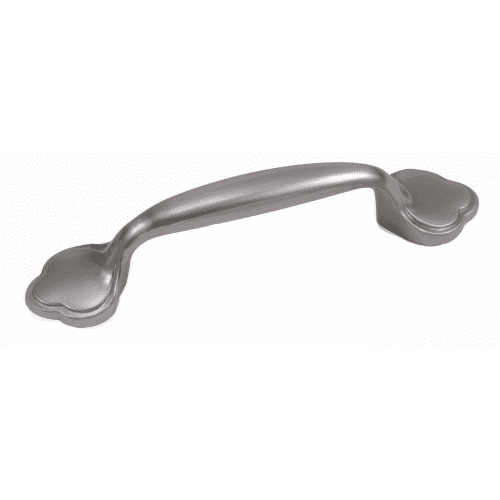 Laurey Richmond Cabinet Pull - 3" Center to Center, Satin Pewter Drawer Pull