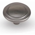 thumbnail image 1 of Bed Bath & Beyond Cabinet Knob Round Style - Satin Pewter Finish - 1.25" Diameter, 1 of 2