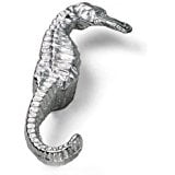 Laurey 56826 Oceana Sea Horse Knob - Left Side Facing, Polished Chrome