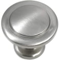 thumbnail image 1 of Laurey Newport Cabinet Knob - Satin Nickel - 1.375 Inch, 1 of 1