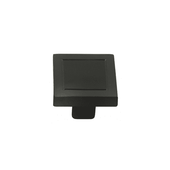 Laurey 72866 0.88 in. Cosmo Square Knob - Oil Rubbed Bronze