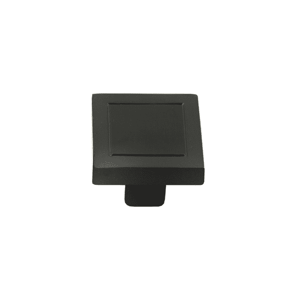 Laurey 72866 0.88 in. Cosmo Square Knob - Oil Rubbed Bronze