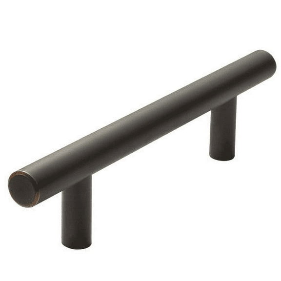 Laurey 87466 Steel T-Bar Pull - Oil Rubbed Bronze - 192mm c/c - 241mm o/a