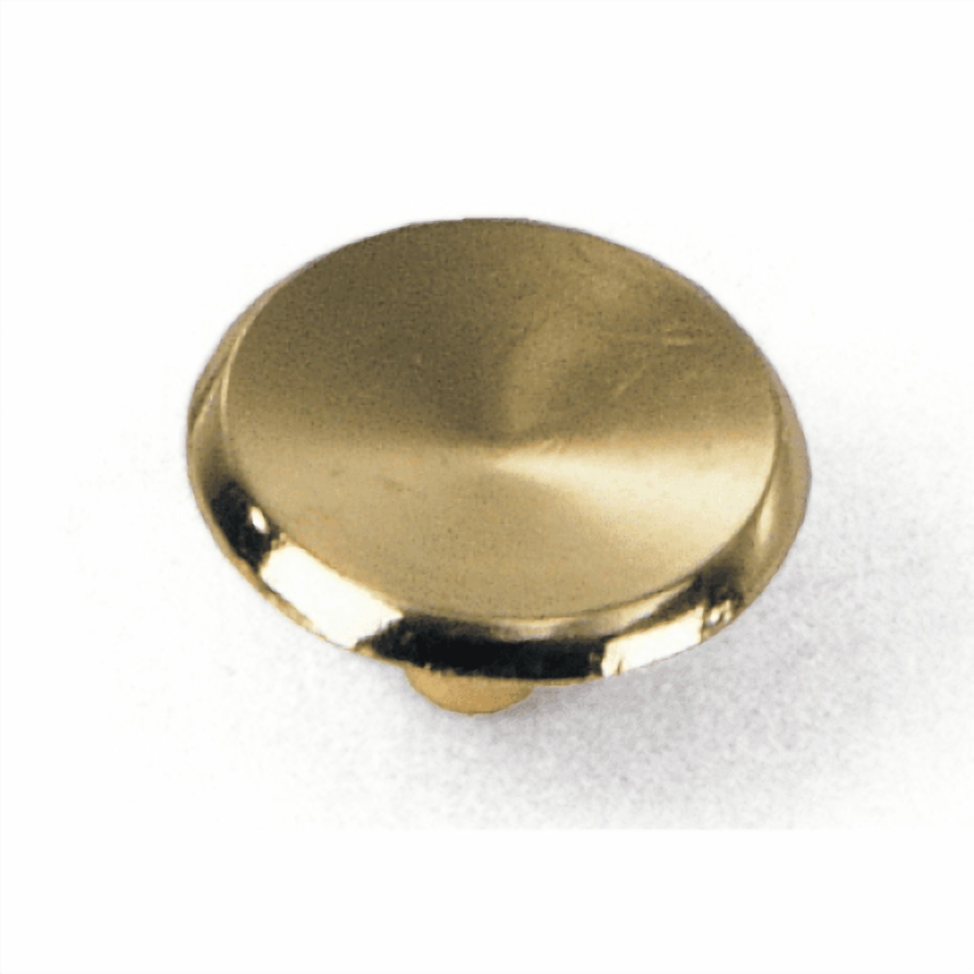 Laurey 20237 Modern Standards 1-1/2-Inch Diameter Knob, Polished Brass