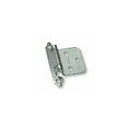 thumbnail image 1 of Laurey 28739 Satin Nickel Self-Closing Overlay Hinge with Wood Screws - pack of 2, 1 of 2
