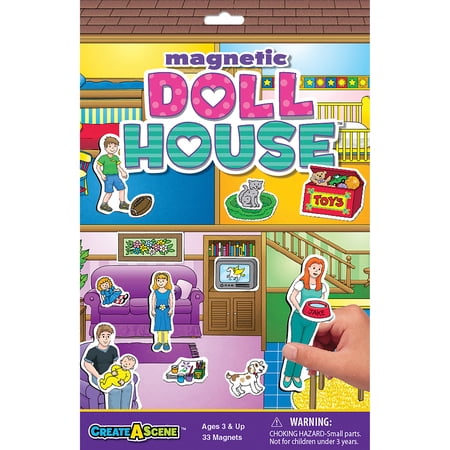 Lauri Create-A-Scene Magnetic Playset - Dollhouse