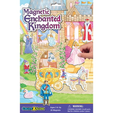 Lauri Create-A-Scene Magnetic Playset - Enchanted Kingdom