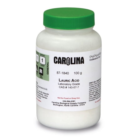 Lauric Acid, Laboratory Grade, 100 G