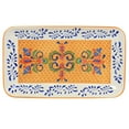 thumbnail image 1 of Laurie Gates Hand Painted Tierra Stoneware Serving Platter, 1 of 3