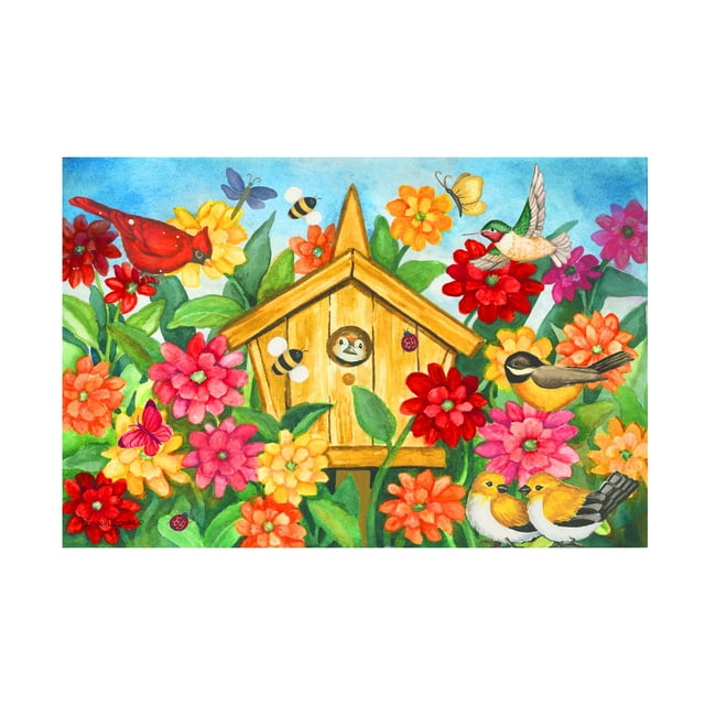Laurie Korsgaden 'Natures Abundance' Canvas Art