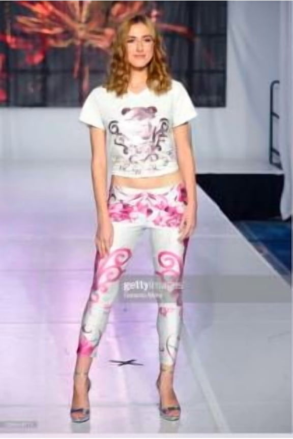 Pink Rose Leggings
