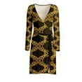 thumbnail image 1 of Lauris Couture Wave Wrap Dress, 1 of 1
