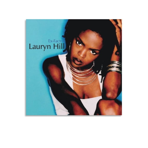 Lauryn Hill Hip-hop Poster (16) Home Decor Poster Wall Art Hanging Picture Print Bedroom Decorative Painting Posters Room Aesthetic 16x16inch(40x40cm)