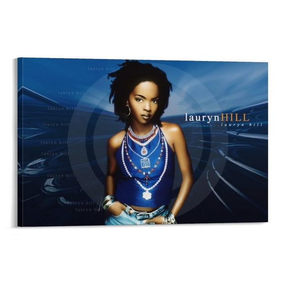 Lauryn Hill Hip-hop Poster (40) Canvas Wall Art Poster Decorative Bedroom Modern Home Print Picture Artworks Posters 24x36inch(60x90cm)