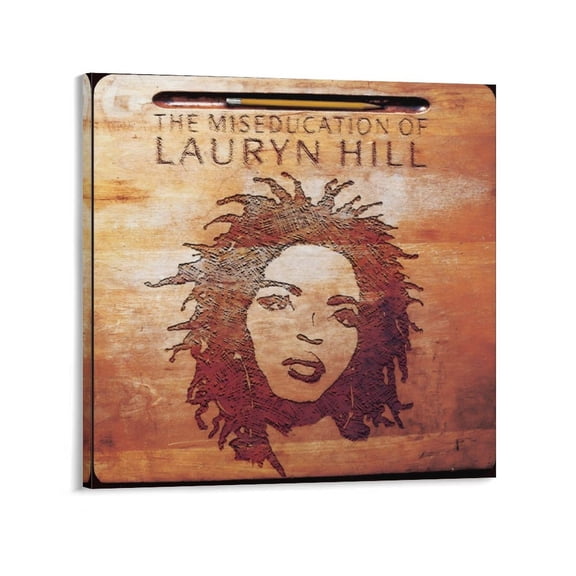 Lauryn Hill Hip-hop Poster (42) Gifts Canvas Painting Poster Wall Art Decorative Picture Prints Modern Decor 16x16inch(40x40cm)