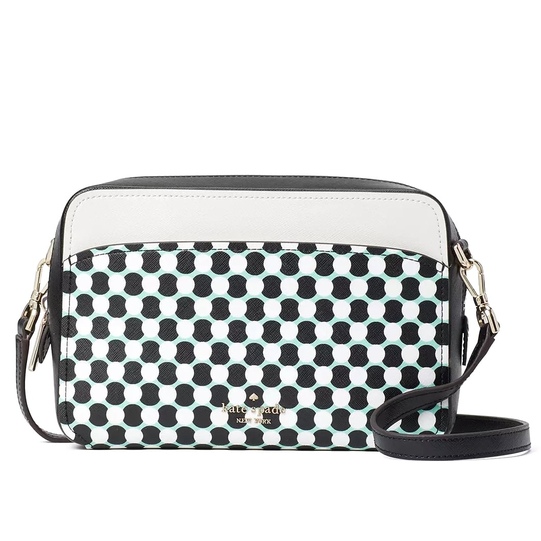 Kate Spade New York Women’s Small Printed Camera Crossbody Bag (Multi)