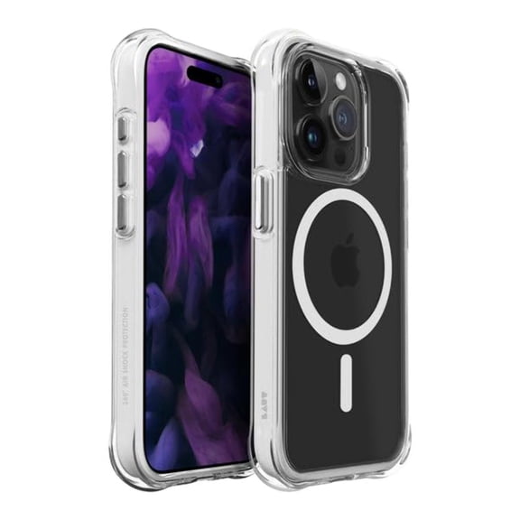 Laut - Aero Protect Case Compatible With Iphone 15 Pro (6.1") - Clear