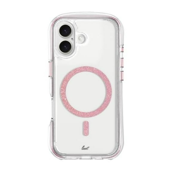 Laut Aero Sparkle for iPhone 16 - Crystal Pink