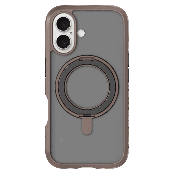 LAUT Crystal Matter for iPhone 16 Plus - Earth Brown