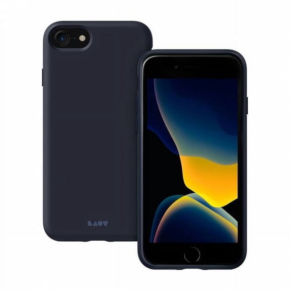 Laut | Huex Pastels Case For Iphone Se 2020 / Iphone 8/7/6 | Refreshing Pastel Colors | Easy To Snap On & Off | Qi Wireless Charger Compatible  Navy
