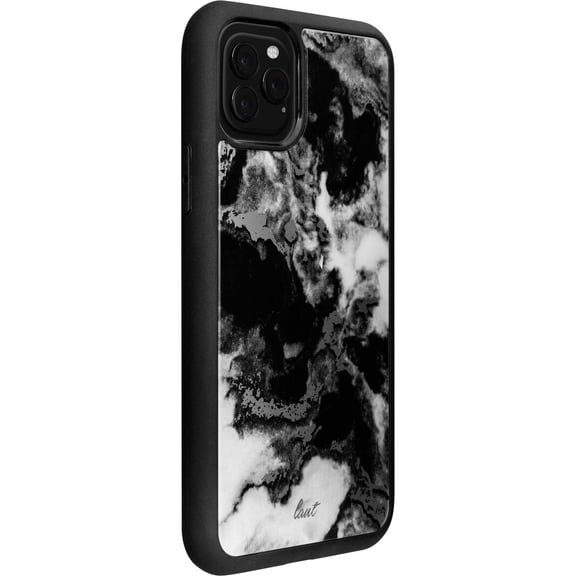 Laut | Mineral Glass For Iphone 11 Pro | Tempered Glass Back | Scratch Resistant | Mineral Pattern Mineral Black