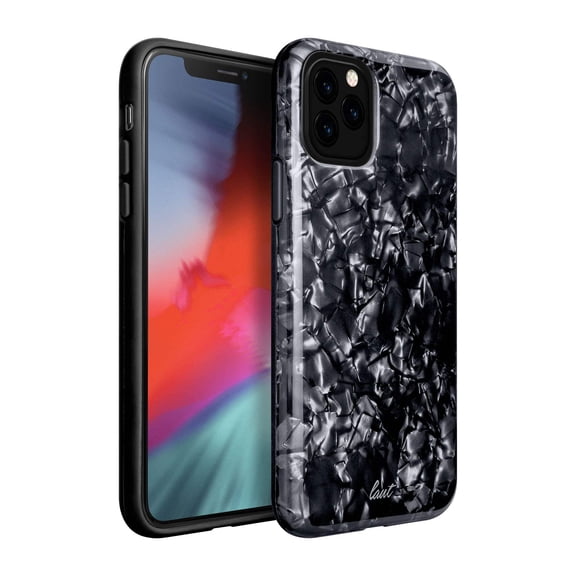 Laut | Pearl Series For Iphone 11 Pro | Iridescent Pearl Material | Air Frame Technology | Compatible With Wireless Chargers Black Pearl