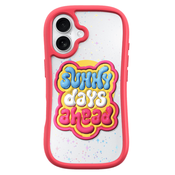 LAUT Pop Lovie Magsafe Case For Apple iPhone 16 Plus - Sunny Red