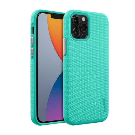 Laut Shield Case Compatible With Iphone 12 Mini | Ultra Durable Double Layer | 13ft./4m Impact Protection| Easy-Grip Casing  Mint