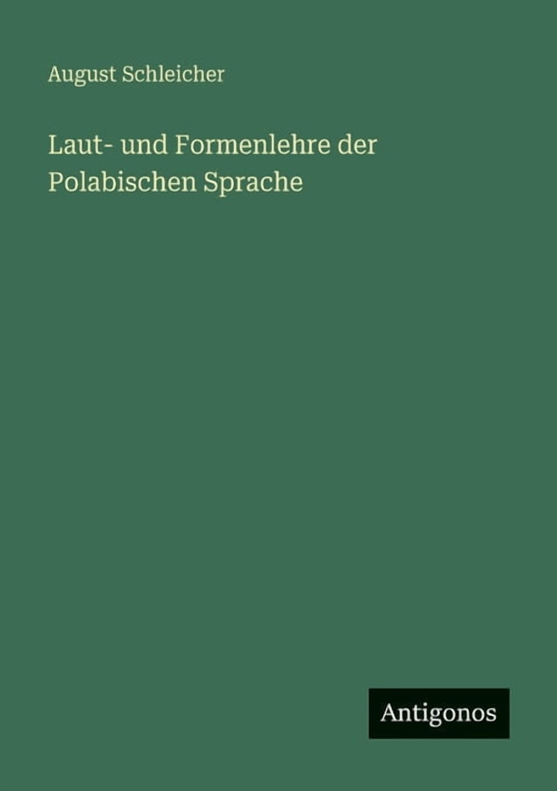 Laut- und Formenlehre der Polabischen Sprache, (Paperback)