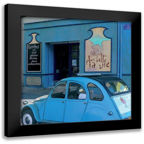 Lautier, Julien 15x15 Black Modern Framed Museum Art Print Titled - Plus belle la vie