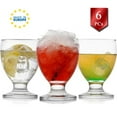 thumbnail image 1 of Lav Drinking Glasses Set of 6 for Beverages, Water, Juice, 9.75 oz, 1 of 5