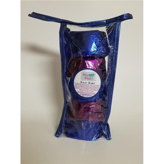 Lav-OcSteamer Lavender Pomegranate & Ocean Waves Shower Steamer, Set of 5