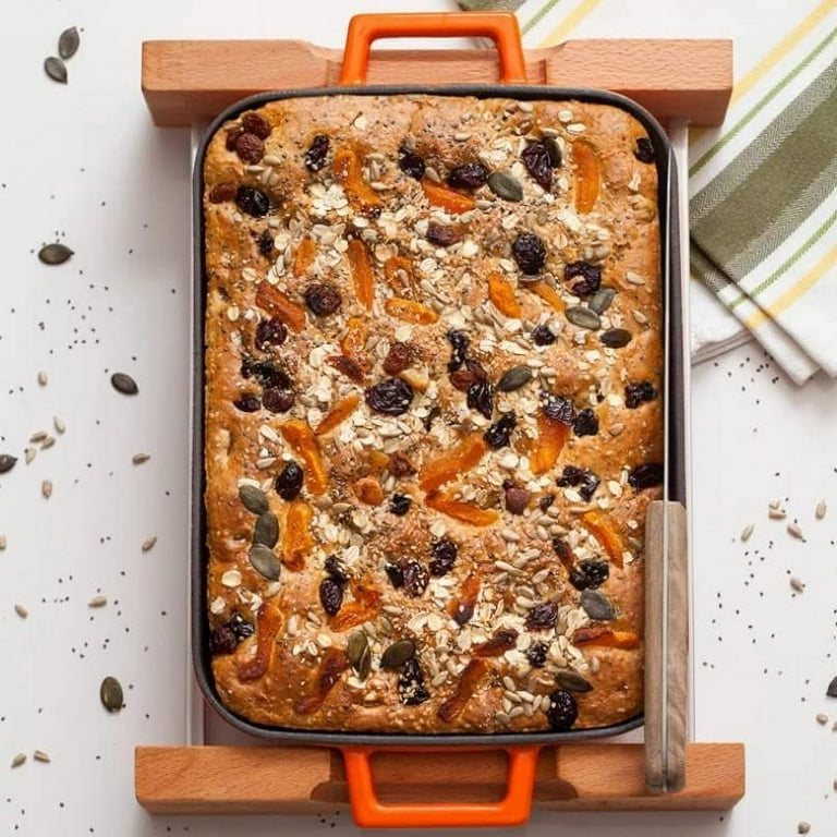 Free Shipping! Lava Cast Iron Lasagna Pan, Three Layers of