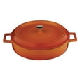 thumbnail image 1 of Lava Cookware Signature Enameled Cast-Iron Braiser Oven, 1 of 3