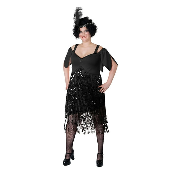 Lava Diva Flapper Women's Plus Size Adult Halloween Costume