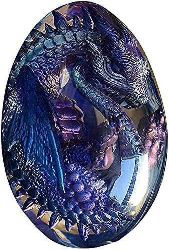 Lava Dragon Egg Dragon Egg Resin Crystal Transparent,Handmade