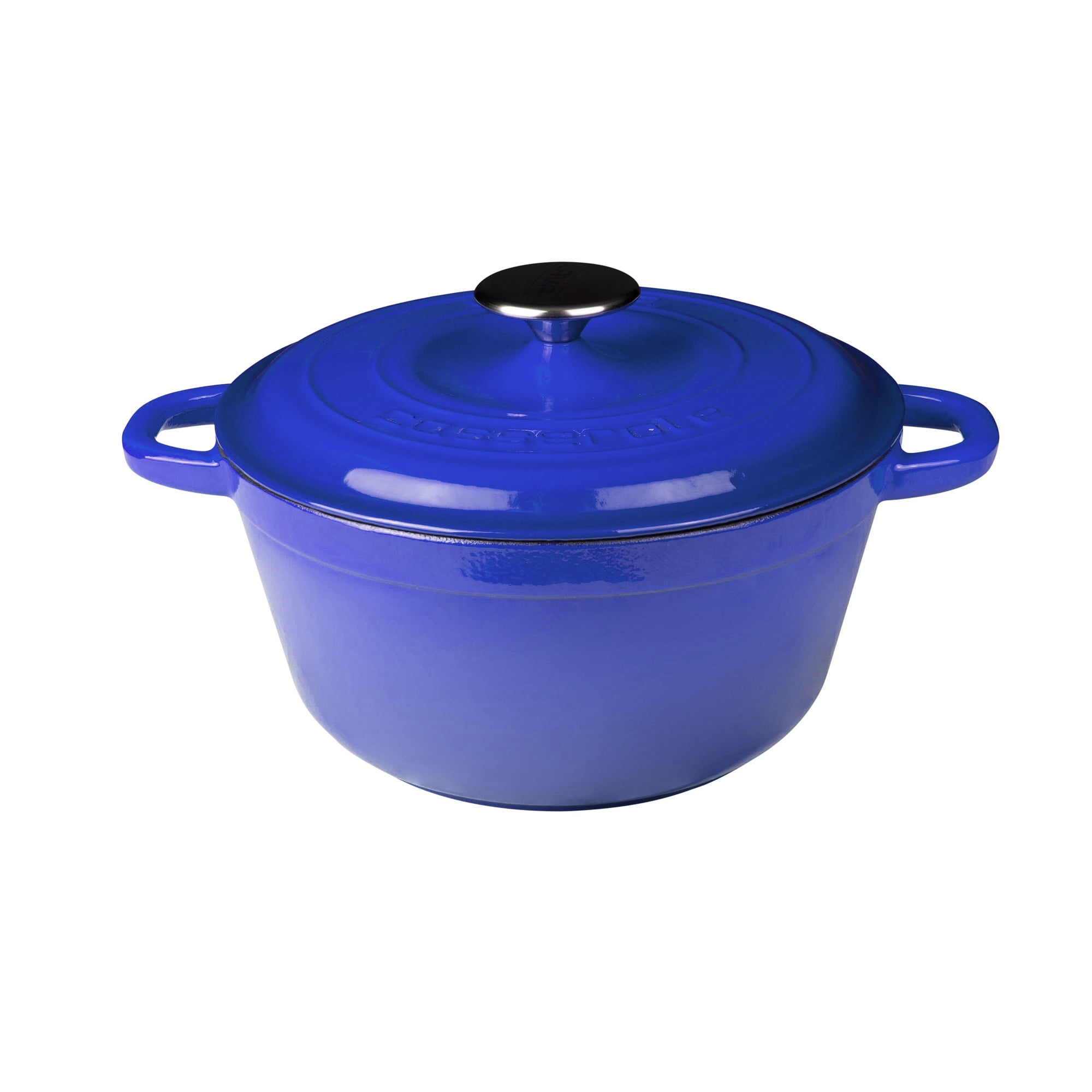 Lexi Home 5 Qt. Enameled Cast Iron Dutch Oven Pot - Blue Shadow