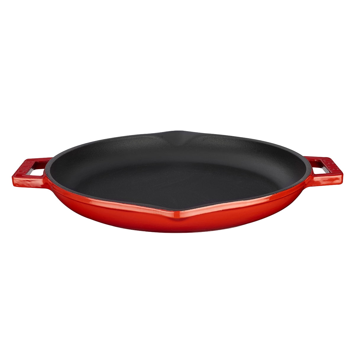 https://i5.walmartimages.com/seo/Lava-Enameled-Cast-Iron-Frying-Pan-12-inch-Round-with-Pour-Spouts-Red_ab307eab-cb2c-4917-bacd-f37553224a31.cea3408b5a3dfbf2e3031c5a20962af8.jpeg