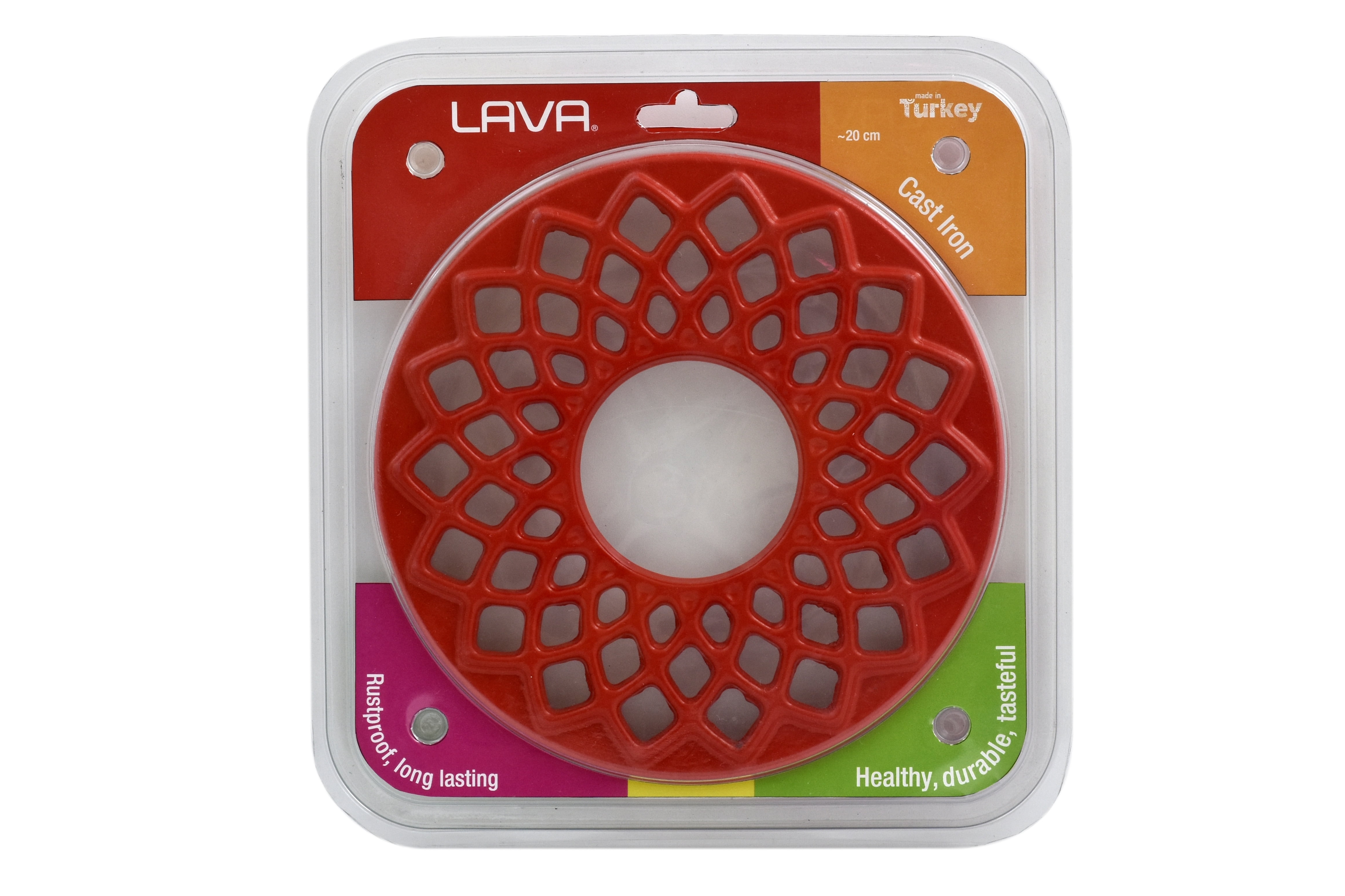 Lava Enameled Cast Iron Trivets for Hot Dishes, Heat Resistant Pot