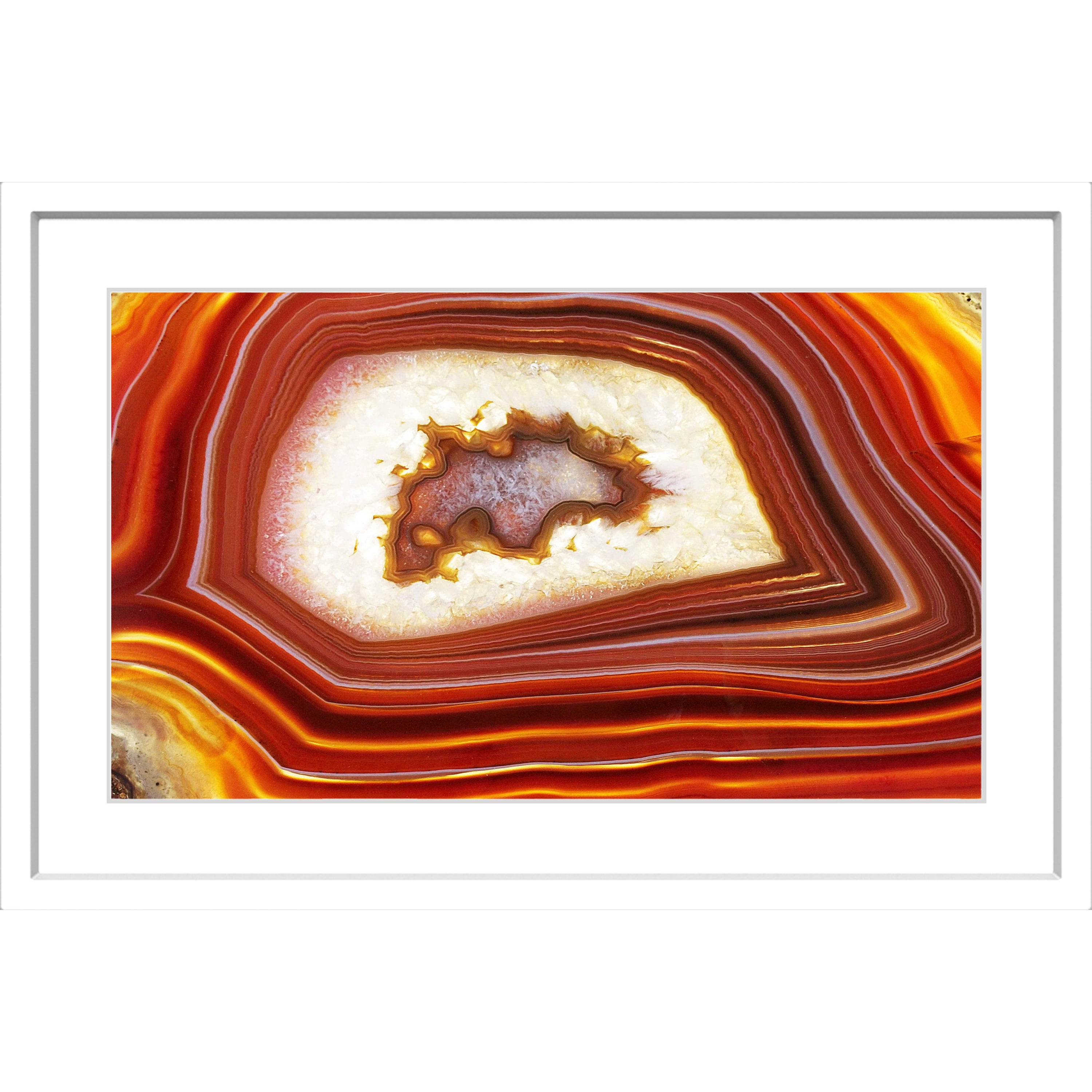 "Lava Flows" Framed Painting Print