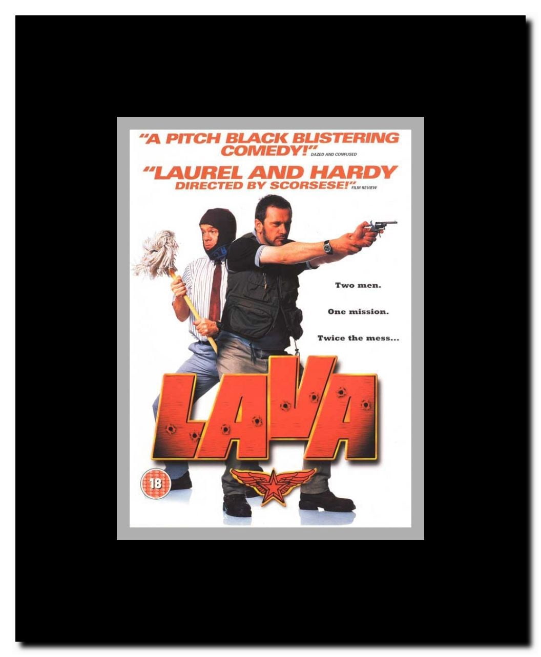 Lava Framed Movie Poster