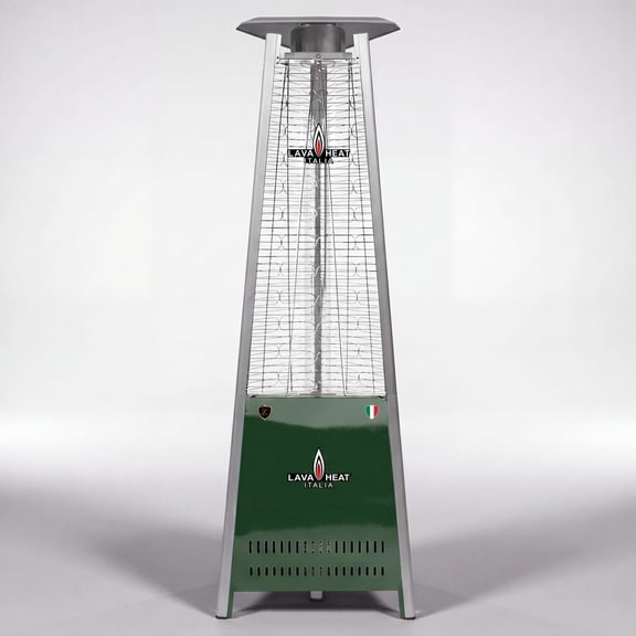 Lava Heat Italia Capri Patio Heater, RAL 6005 Moss Green, Natural Gas, Assembled