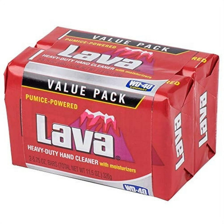 Lava Heavy-Duty Hand Cleaner with Moisturizers, Twin-Pack, 5.75 OZ PACK OF  1 5.75OZ TWIN-PACK