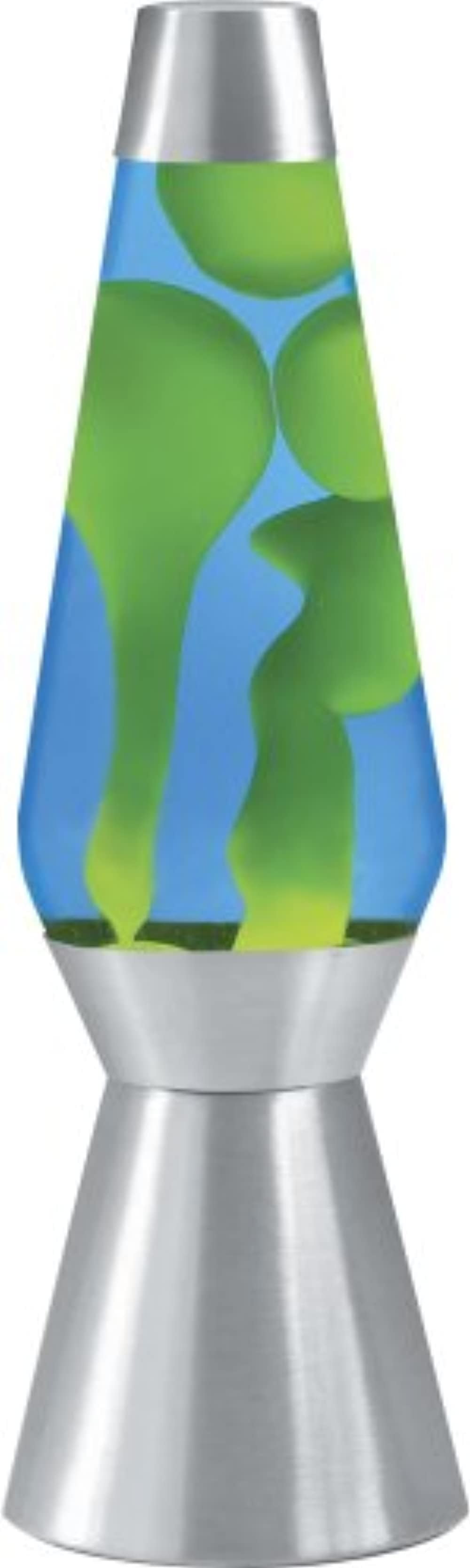 Lava Lamp Grande 27'' Yellow Wax/Blue Liquid/Silver Base & Cap [SPECIAL PRODUCTS] Decor, Lamp