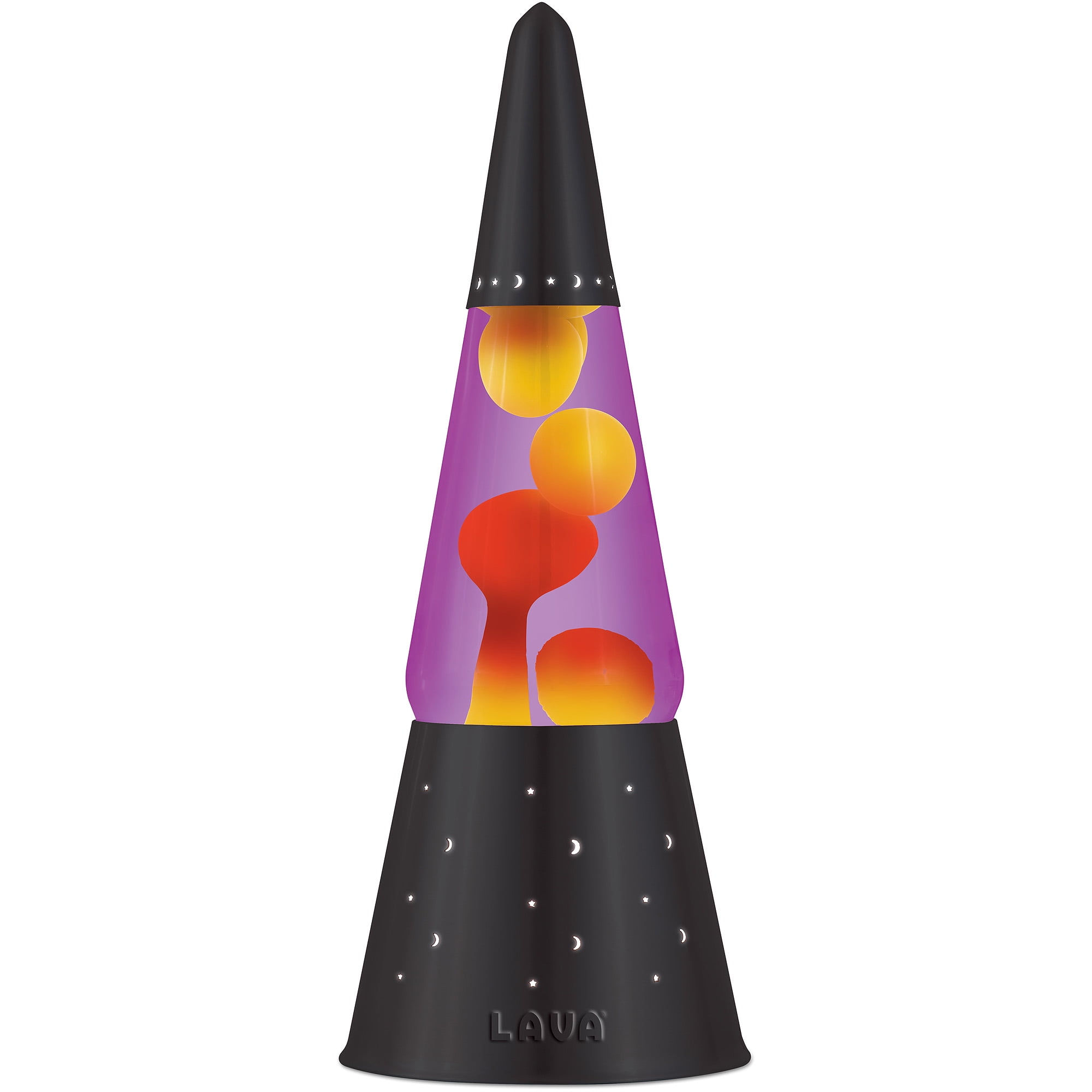 Lava Lite 16.3" Wizard Lava Lamp, Yellow