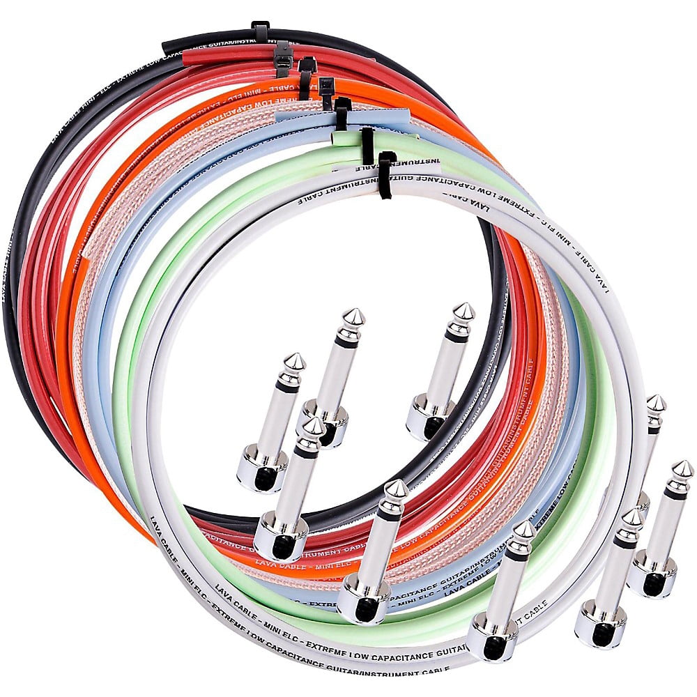 Lava Piston Solder-Free Mini ELC Cable Kit with 12 Right Angle Plugs 5 ...
